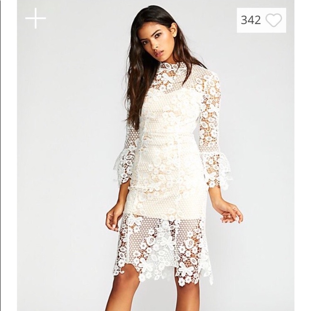 Free people white lace dress